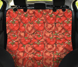 Red Tomato Pattern Dog Car Seat Covers