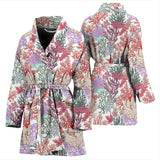 Coral Reef Pattern Print Design 03 Women's Bathrobe