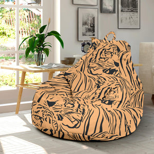 Bengal Tigers Pattern Bean Bag Cover