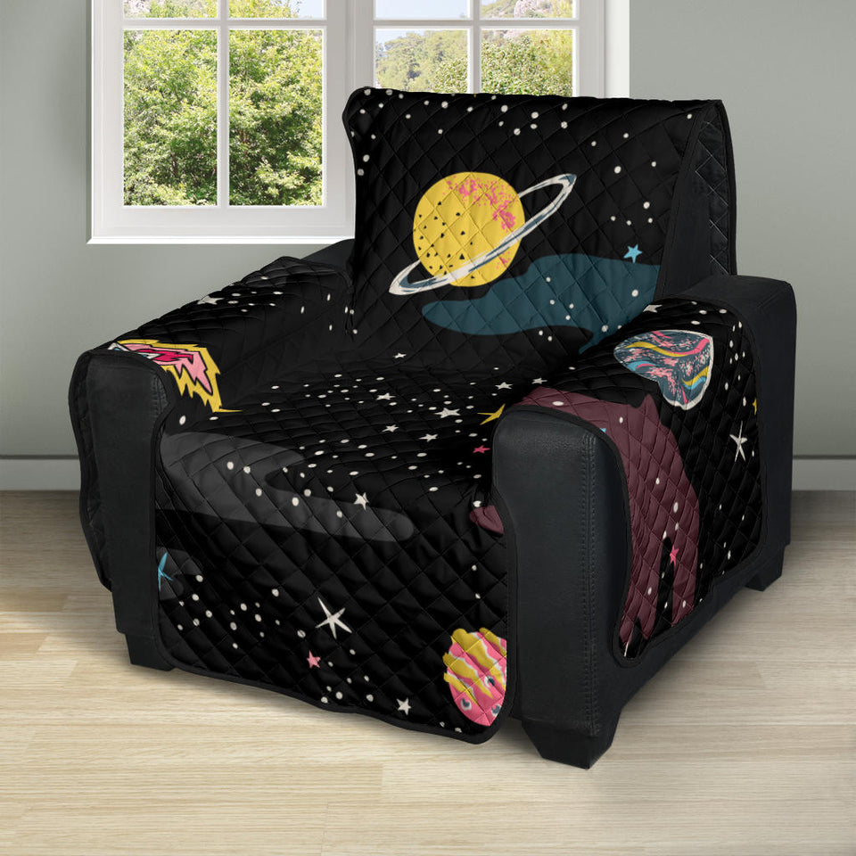 space pattern Recliner Cover Protector