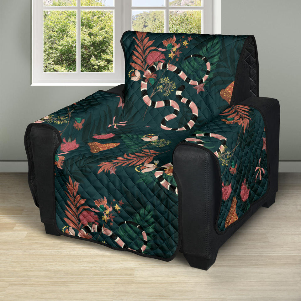 Snake forest pattern Recliner Cover Protector