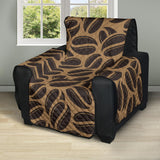 Coffee bean on brown background Recliner Cover Protector
