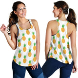 Pineapples pattern Women Racerback Tank Top
