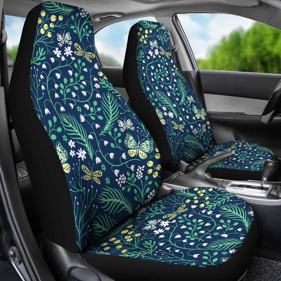 Butterfly Leaves Pattern.Eps  Universal Fit Car Seat Covers