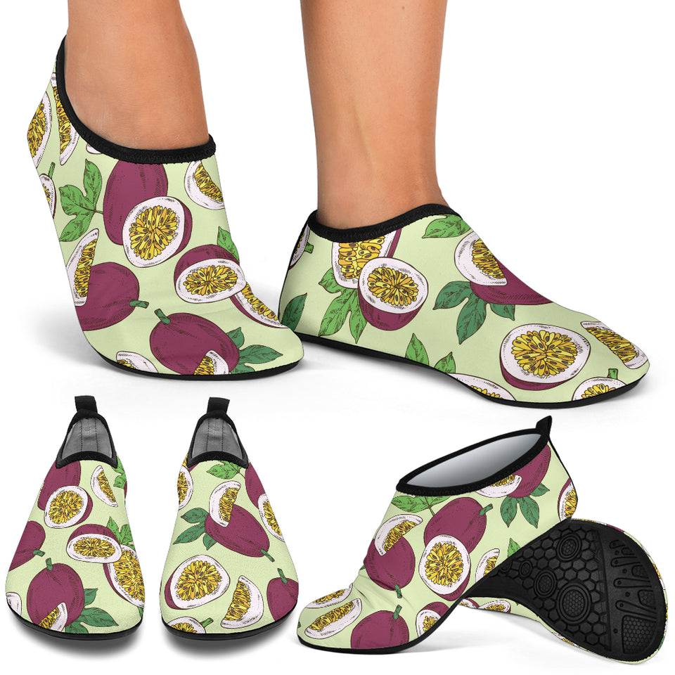 Passion Fruit Pattern Aqua Shoes