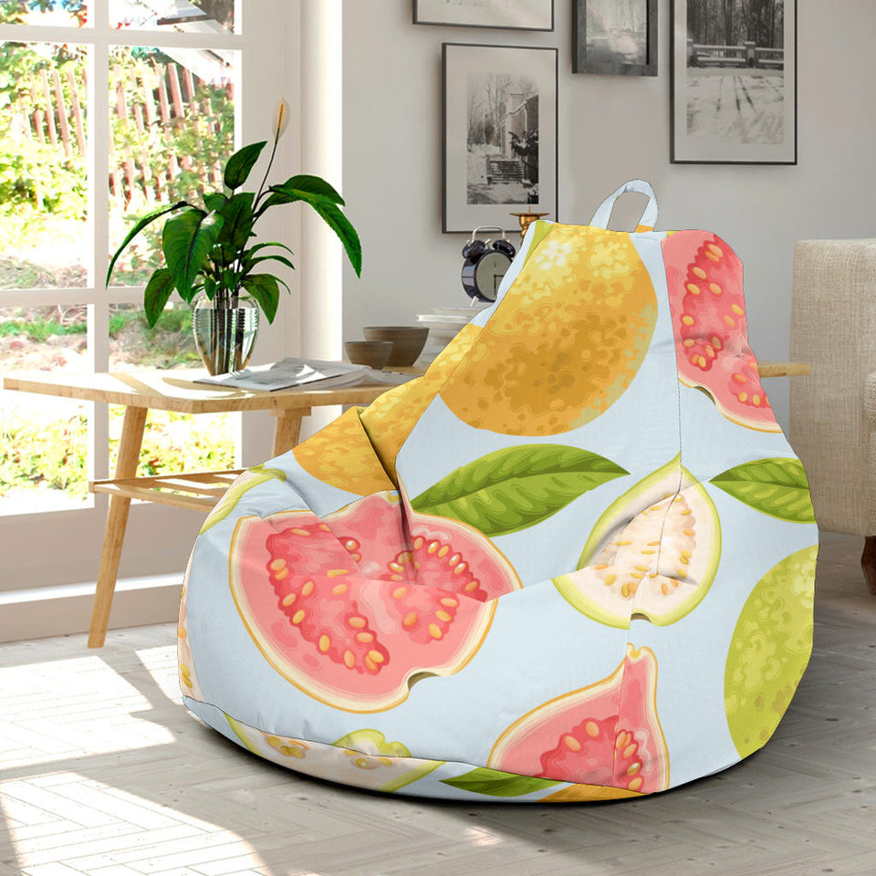 Guava Design Pattern Bean Bag Cover