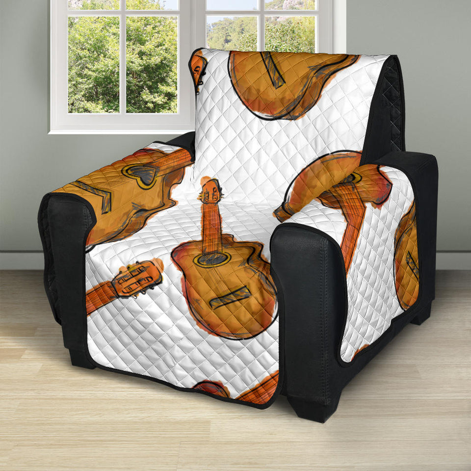 Paint Guitar Pattern Recliner Cover Protector