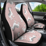 Cute Zebra Pattern  Universal Fit Car Seat Covers