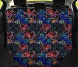 Octopus Sea Wave Tropical Fishe Pattern Dog Car Seat Covers