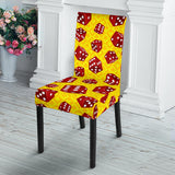 Dice Pattern Print Design 04 Dining Chair Slipcover