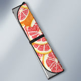 Tropical Grapefruit Pattern Car Sun Shade