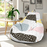 Whale Dot Pattern Bean Bag Cover