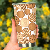 Various Cookie Pattern Tumbler