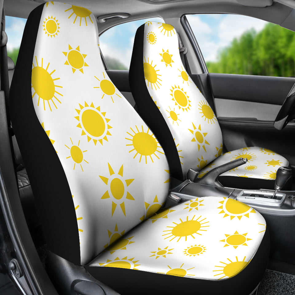 Sun Pattern  Universal Fit Car Seat Covers