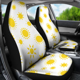 Sun Pattern  Universal Fit Car Seat Covers