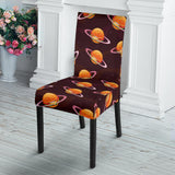 Hamburger Pattern Print Design 05 Dining Chair Slipcover