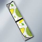 Durian Pattern Background Car Sun Shade