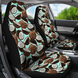 Coconut Pattern Print Design 03 Universal Fit Car Seat Covers