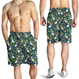 Pelican Pattern Print Design 05 Men Shorts