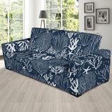 Coral Reef Pattern Print Design 05 Sofa Slipcover