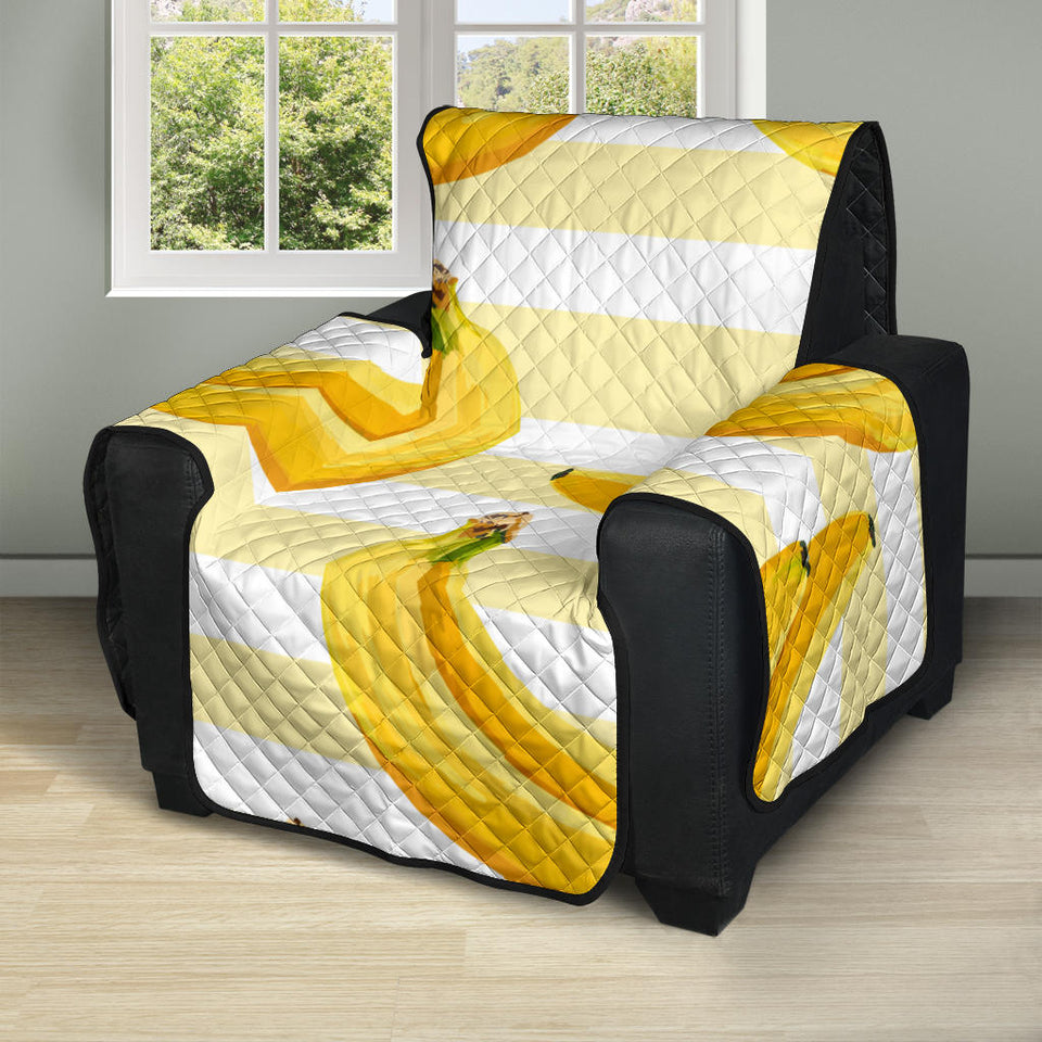 Banana pattern blackground Recliner Cover Protector