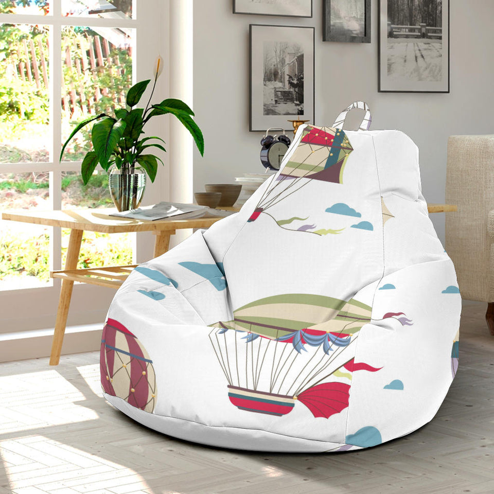 Hot Air Balloon Pattern Bean Bag Cover