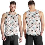 cute mermaid pattern Men Tank Top