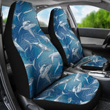 Shark Hand Drawn  Universal Fit Car Seat Covers