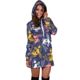 Koi Fish Carp Fish Pattern Women'S Hoodie Dress