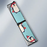 Cute Penguin Christmas  Design Pattern Car Sun Shade