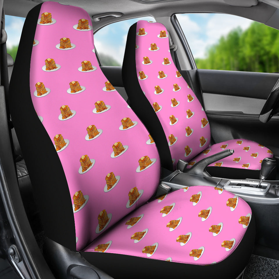Pancake Pattern Print Design 04 Universal Fit Car Seat Covers