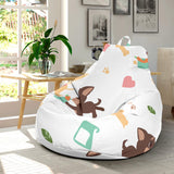 Cute Chihuahua Puppie Pattern Bean Bag Cover
