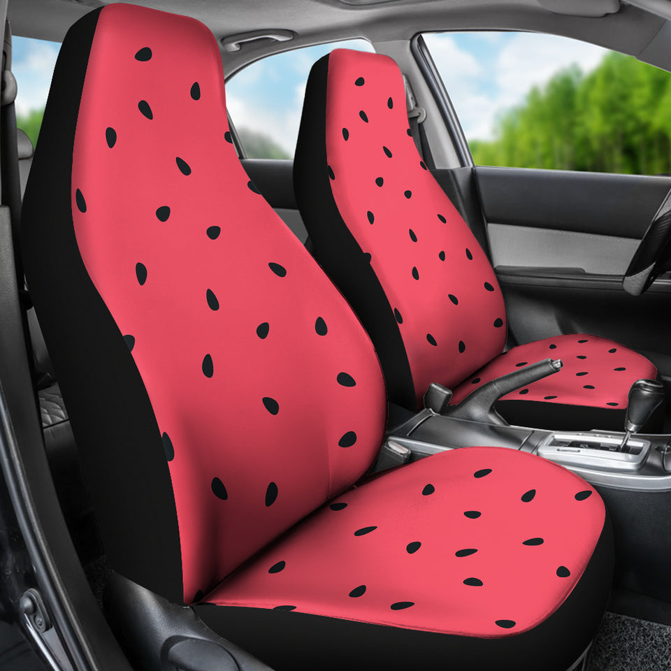 Watermelon Texture Background  Universal Fit Car Seat Covers