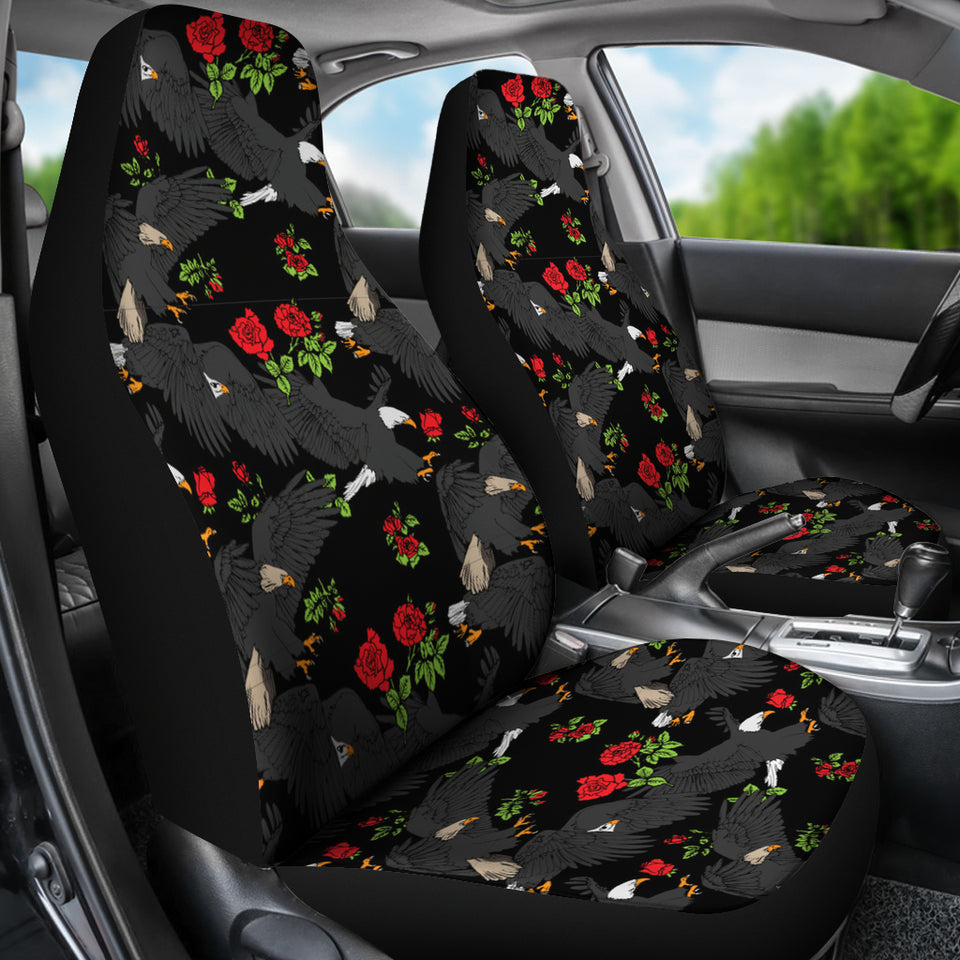 Eagle Pattern Print Design 04 Universal Fit Car Seat Covers