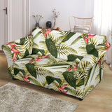 Heliconia Pattern Loveseat Couch Slipcover