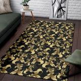 Goldfish Pattern Print Design 01 Area Rug