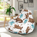 Sea Lion Seals Jellyfish Pattern Bean Bag Cover