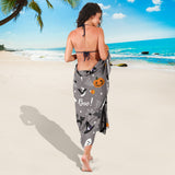 Halloween Design Pattern Sarong