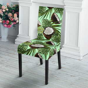 Coconut Pattern Print Design 02 Dining Chair Slipcover