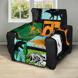 dinosaurs print pattern Recliner Cover Protector