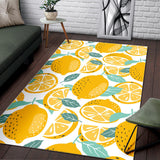 Lemon Design Pattern Area Rug