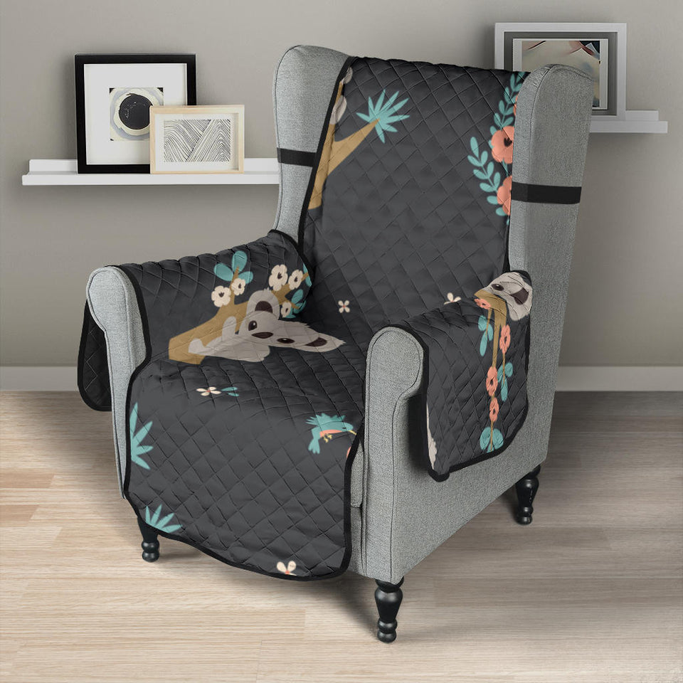 Cute koala pattern Chair Cover Protector