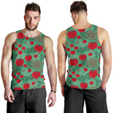 Tomato design pattern Men Tank Top