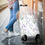 Hand Painting Watercolor Lavender Luggage Covers