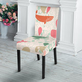 Cute Whale Pattern Dining Chair Slipcover