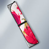 Dragon Fruits Design Pattern Car Sun Shade