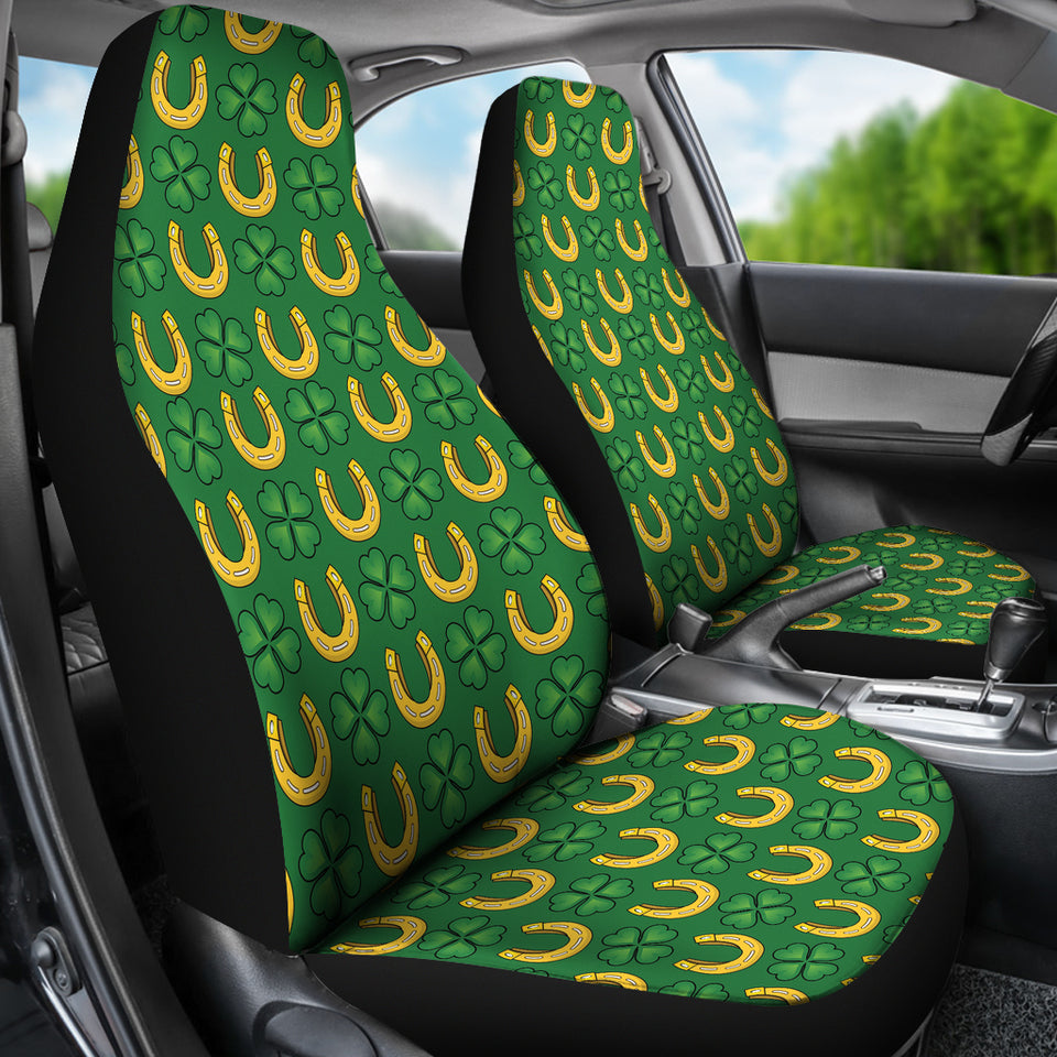 Horseshoes Pattern Print Design 05 Universal Fit Car Seat Covers