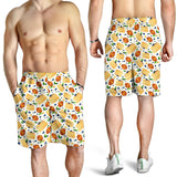 Pancake Pattern Print Design 02 Men Shorts