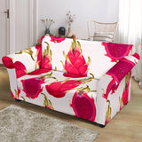 Dragon Fruits Design Pattern Loveseat Couch Slipcover