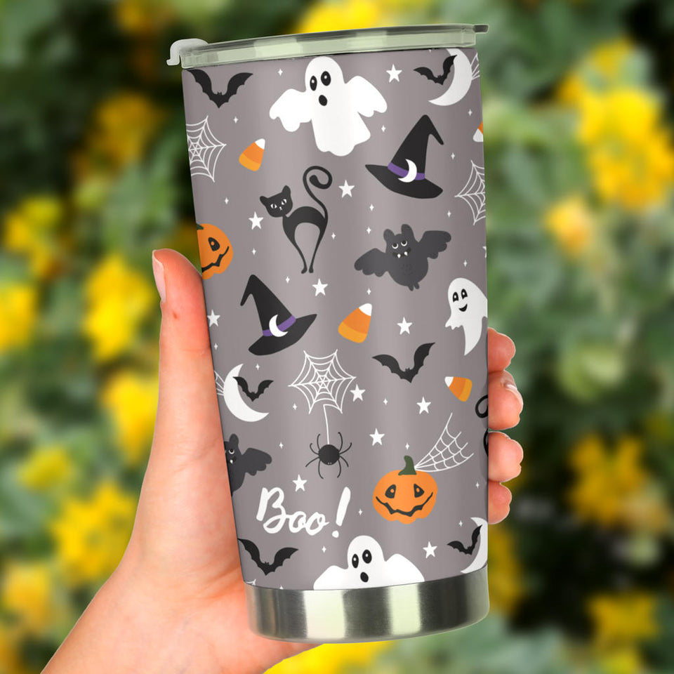 Halloween Design Pattern Tumbler